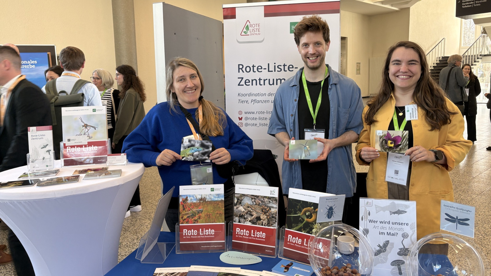 Danke f&uuml;r das Interesse an den Roten Listen und die vielen guten Gespr&auml;che! Foto: RLZ