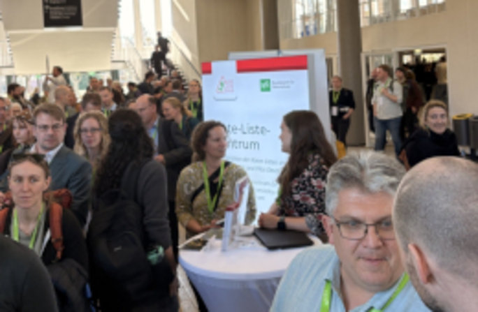 Danke für das Interesse an den Roten Listen und die vielen guten Gespräche! Foto: RLZ