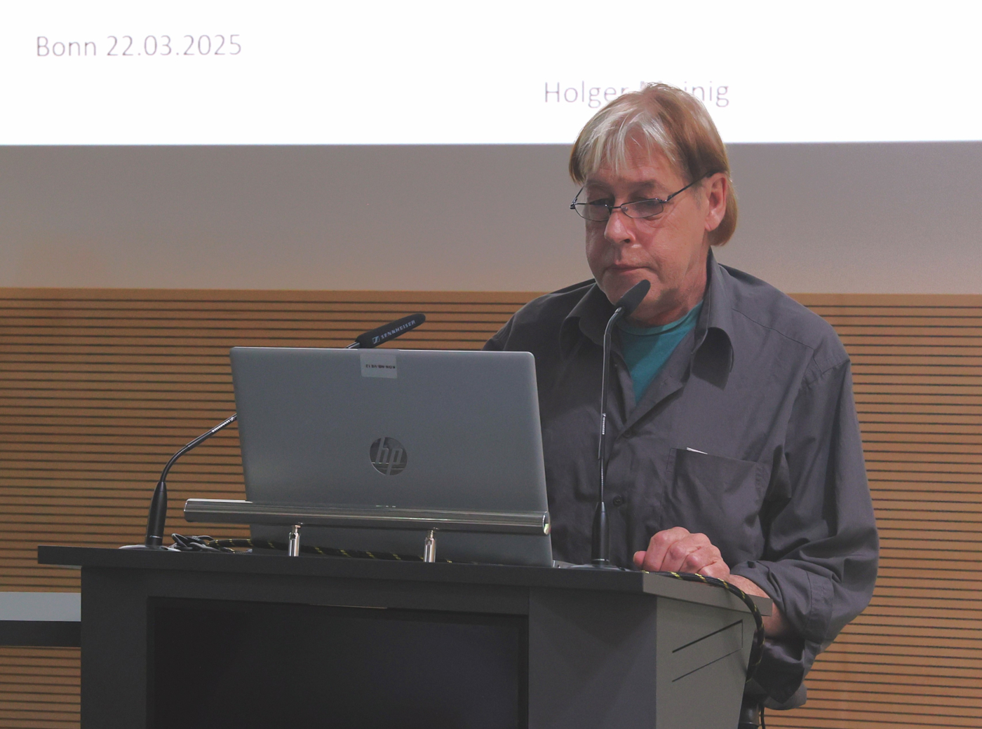 Holger Meinig bei der Rote-Liste-Autorentagung im März 2025 in Bonn. Foto: Dr. Wolfgang Kathe