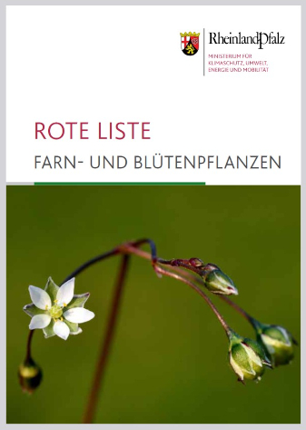 Neue Rote Liste Rheinland-Pfalz: Farn- und Blütenpflanzen