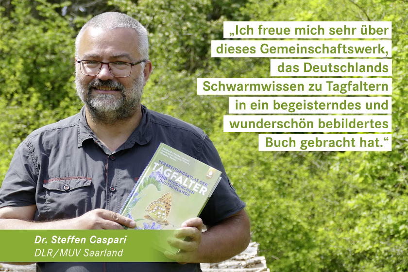 Mitherausgeber des Verbreitungsatlas ist Dr. Steffen Caspari, der beim Rote-Liste-Zentrum des Bundesamtes für Naturschutz arbeitet, das im DLR Projektträger angesiedelt ist.